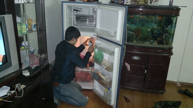 các lỗi của tủ lạnh